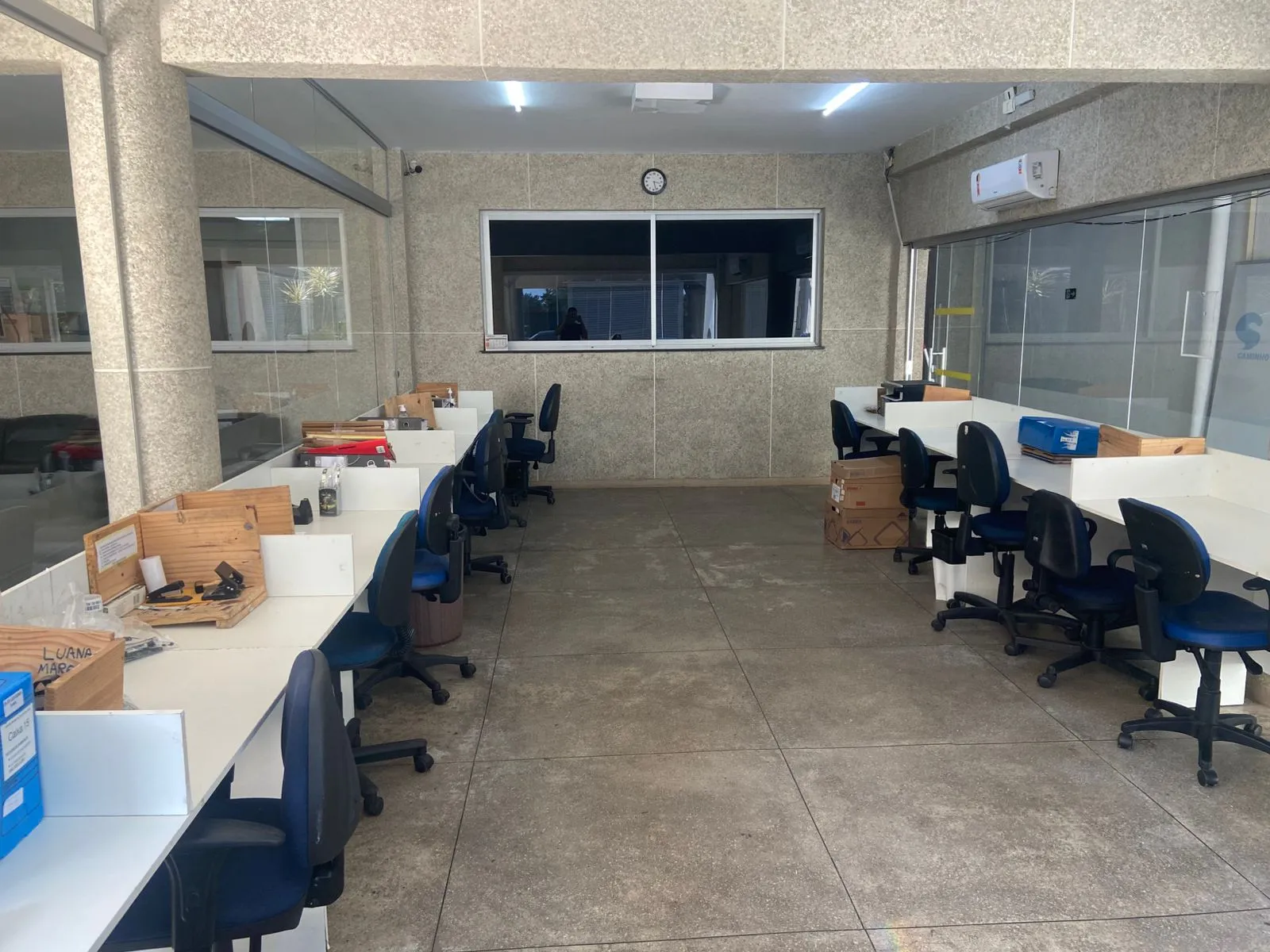 Sala de preparação e organização de documentos da CEDOC